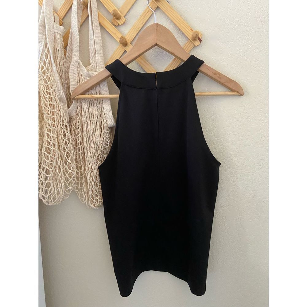 Ann Taylor • Sleeveless Blouse Black Small
